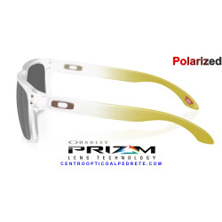 Oakley Holbrook Matte Clear | Prizm Black Polarized - Gafas de Sol Originales