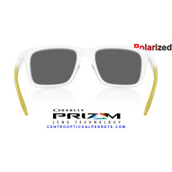 Oakley Holbrook Matte Clear | Prizm Black Polarized - Gafas de Sol Originales