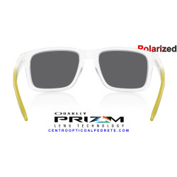 Oakley Holbrook Matte Clear | Prizm Black Polarized - Gafas de Sol Originales