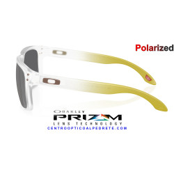 Oakley Holbrook Matte Clear | Prizm Black Polarized - Gafas de Sol Originales