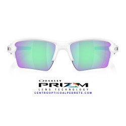 Oakley Flak 2.0 XL Blanco Mate / Prizm Golf (OO9188-K3) - Gafas de Sol Originales