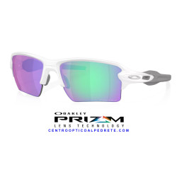 Oakley Flak 2.0 XL Matte White / Prizm Golf (OO9188-K3) - Original Sunglasses