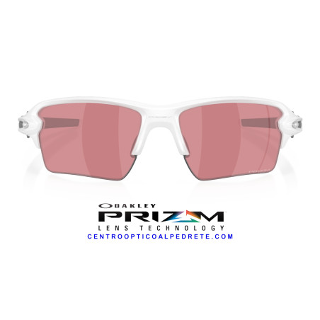 Oakley Flak 2.0 XL Blanco Mate / Prizm Dark Golf (OO9188-K4) - Gafas de Sol Originales