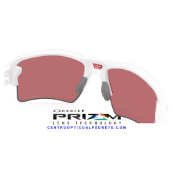 Oakley Flak 2.0 XL Matte White / Prizm Dark Golf (OO9188-K4) - Original Sunglasses