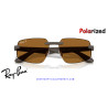 Ray-Ban RB4475CH Sand Brown Bronze Polarized S Sunglasses | 100% Original