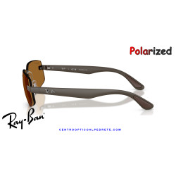 Ray-Ban RB4475CH Sand Brown Bronze Polarized S Sunglasses | 100% Original