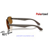 Ray-Ban RB4475CH Sand Brown Bronze Polarized S Sunglasses | 100% Original