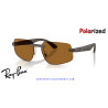 Ray-Ban RB4475CH Sand Brown Bronze Polarized S Sunglasses | 100% Original