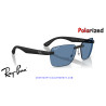 Gafas de sol Ray-Ban RB4470CH Negro Arena / Azules Polarized S | 100% Original