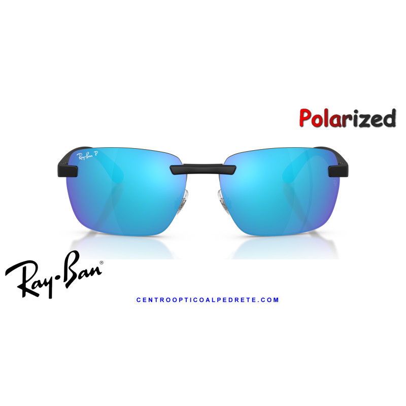 Gafas de sol Ray-Ban RB4470CH Negro Arena / Polarized+ Verde | 100% Original