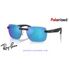 Gafas de sol Ray-Ban RB4470CH Negro Arena / Polarized+ Verde | 100% Original