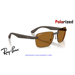 Ray-Ban RB4470CH Sand Brown / Bronze Polarized S Sunglasses | 100% Original