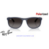 Gafas de sol Ray-Ban RB4468 Azul Oscuro Arena / Polarized Gris| 100% Original