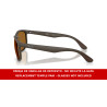Ray-Ban RB4468 Replacement Temples Sand Brown | 100% Original Genuine Ray-Ban
