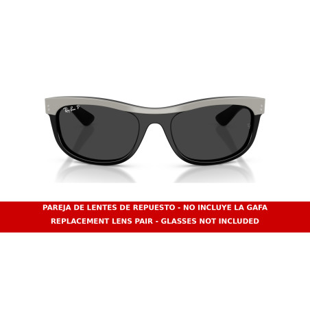 Lentes de repuesto Ray-Ban Balorama Street Neat RB2489 Negra Polarizada