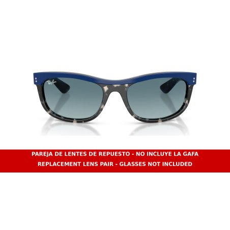 Ray-Ban Balorama Street Neat RB2489 Replacement Blue Gradient Grey Lenses