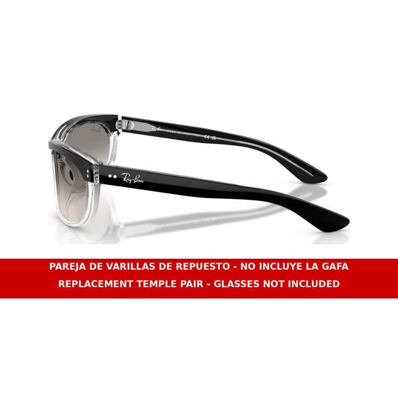 Ray-Ban Balorama Street Neat RB2489 Replacement Temples Negro