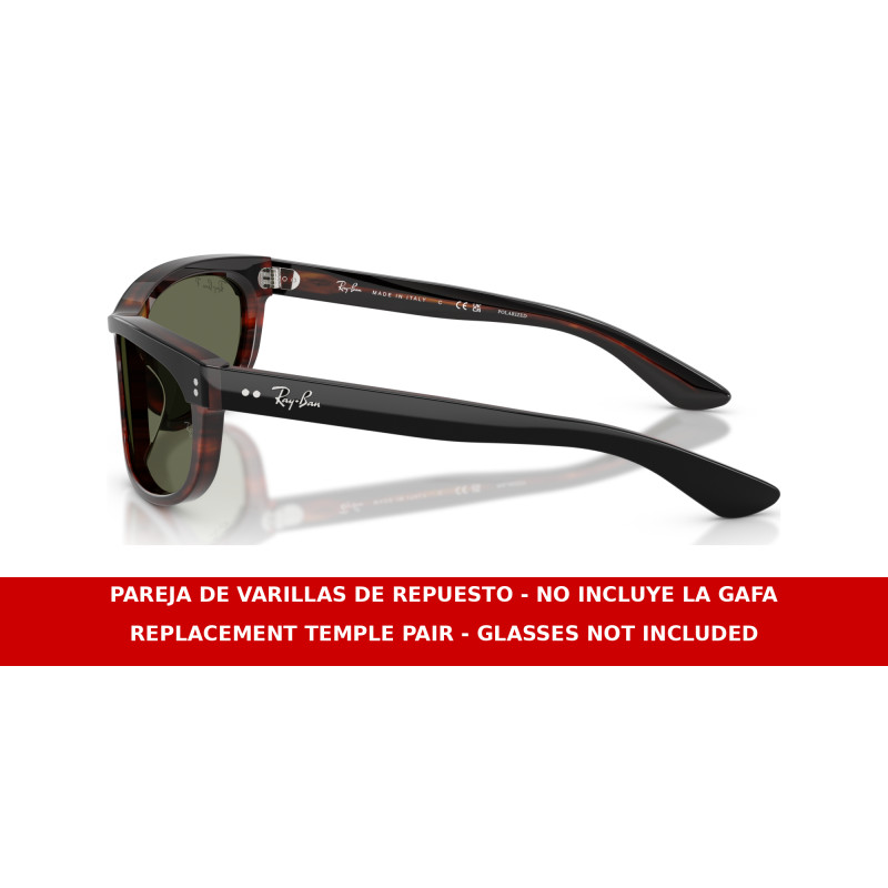 Ray-Ban Balorama Street Neat RB2489 Replacement Temples Negro Havana