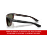 Varillas de repuesto Ray-Ban Balorama Street Neat RB2489 Negro Havana