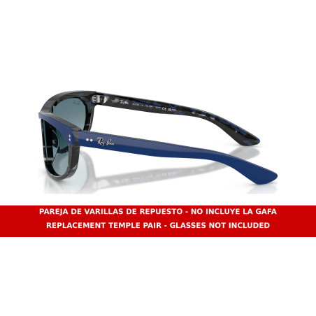 Ray-Ban Balorama Street Neat RB2489 Replacement Temples Azul