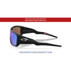 Varillas de Repuesto Oakley Masseter Negro pulido
