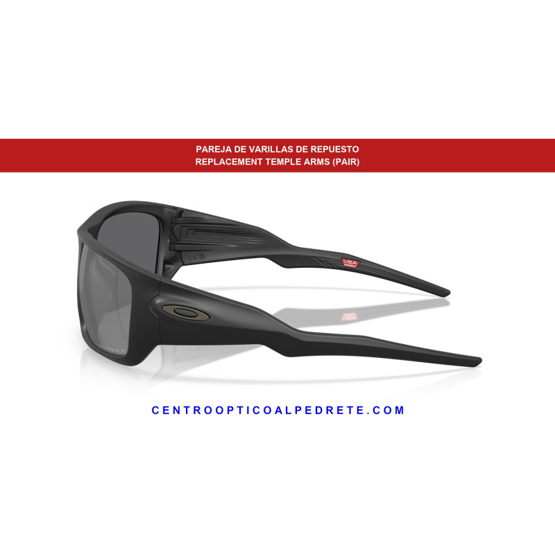 Varillas de Repuesto Oakley Masseter Negro mate