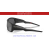 Varillas de Repuesto Oakley Masseter Negro mate
