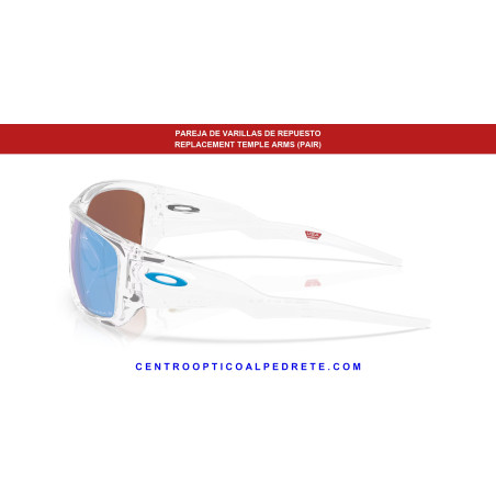 Varillas de Repuesto Oakley Masseter Trasparente pulido