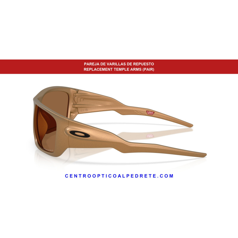 Varillas de Repuesto Oakley Masseter Bronce mate