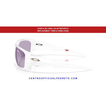 Varillas de Repuesto Oakley Masseter Mate transparente