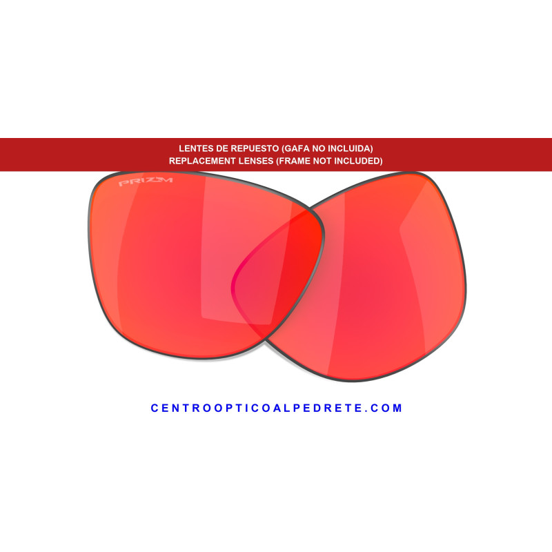 Oakley Frogskins Range OO9284 / Hybrid OO9289 Lenses | 000005 Prizm Ruby