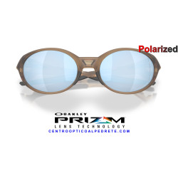 Oakley Eyejacket Redux Matte Brown Smoke / Prizm Deep Water | Authorized