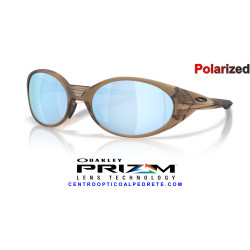 Oakley Eyejacket Redux Matte Brown Smoke / Prizm Deep Water | Authorized