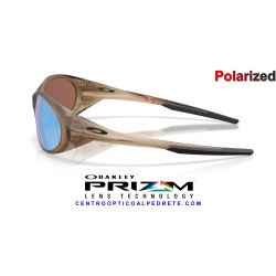 Oakley Eyejacket Redux Matte Brown Smoke / Prizm Deep Water | Authorized