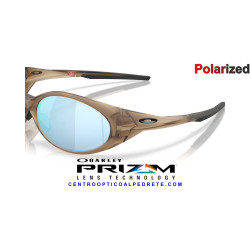 Oakley Eyejacket Redux Matte Brown Smoke / Prizm Deep Water | Authorized