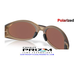 Oakley Eyejacket Redux Matte Brown Smoke / Prizm Deep Water | Authorized