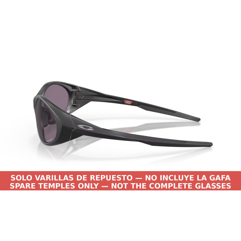 Genuine Oakley EyeJacket Redux Matte Black Replacement Temples (OO9438-01V)