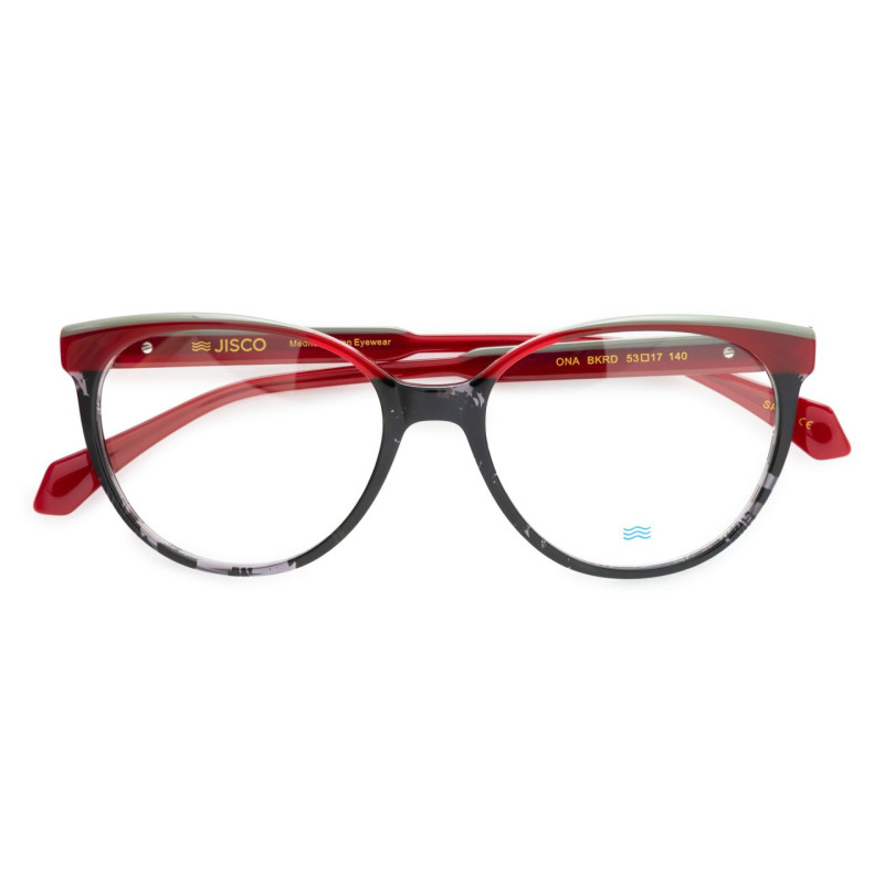 JISCO Ona (BKRD) Prescription Optical Glasses | Centro Óptico Alpedrete