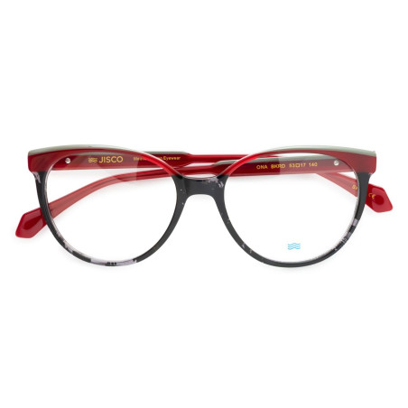 JISCO Ona (BKRD) Prescription Optical Glasses | Centro Óptico Alpedrete