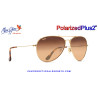 Maui Jim Mavericks Gold / HCL Bronze MJ0264S-002 HS264-16 | Gafas de Sol