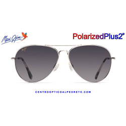 Maui Jim Mavericks Silver / Neutral Grey MJ0264S-004 GS264-17 | Gafas de Sol