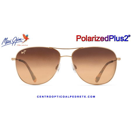 Maui Jim Cliff House Gold / HCL Bronze MJ0247S-003 HS247-16 | Gafas de Sol