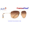 Maui Jim Cliff House Gold / HCL Bronze MJ0247S-003 HS247-16 | Gafas de Sol