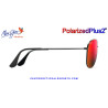 Maui Jim Cliff House Black Gloss / Hawaii Lava MJ0247S-004 RM247-02 | Sol