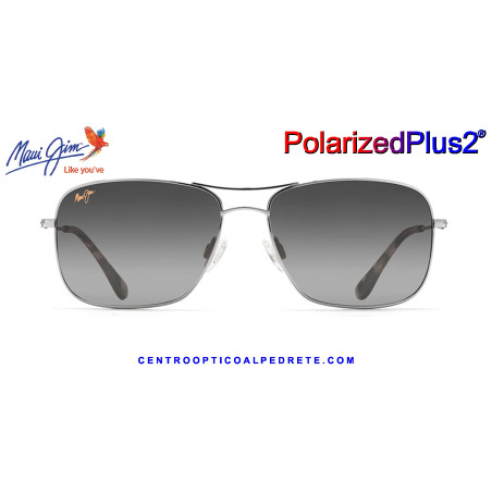 Maui Jim Wiki Wiki Silver / Neutral Grey MJ0246S-003 GS246-17 | Gafas de Sol