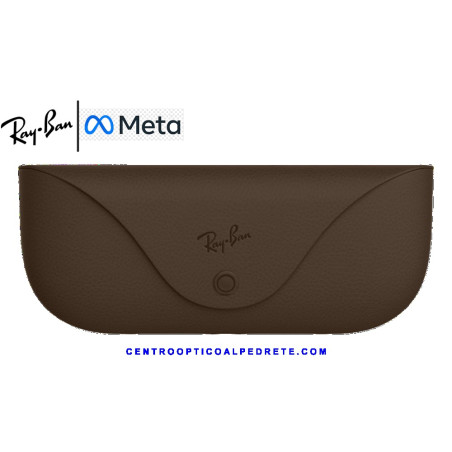 Estuche de Carga Ray-Ban Meta Dark Brown Florian-Bellini (ARW0002AT) | Original