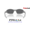 Oakley Portal Jacket X Silver / Prizm Black Polarized (OO9536-10) | Graduable