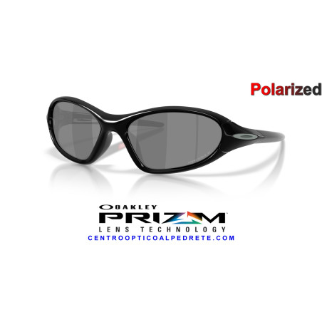 Oakley Portal Jacket Polished Black / Prizm Black Polarized (OO9536-09)