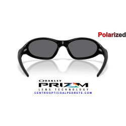 Oakley Portal Jacket Polished Black / Prizm Black Polarized (OO9536-09)