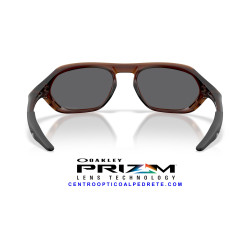 Oakley Cage Jacket Matte Rootbeer / Prizm Black (OO9537-04) | Prescription Ready